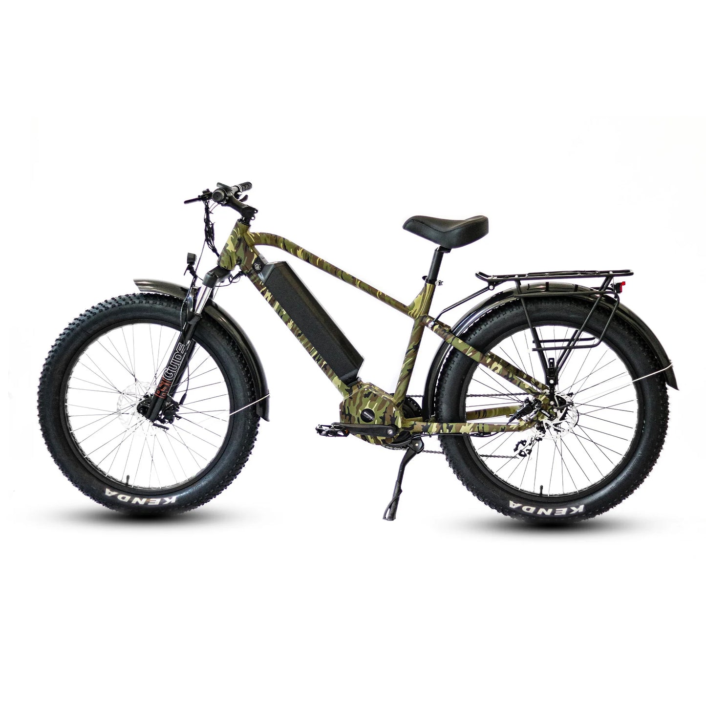 EUNORAU FAT-HD 1.0 Pro Electric Bike – 1000W Mid-Drive Fat Tire eBike