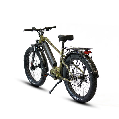 EUNORAU FAT-HD 1.0 Pro Electric Bike – 1000W Mid-Drive Fat Tire eBike