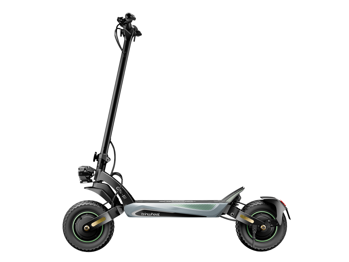 isinwheel GT4 electric scooter handlebar and display