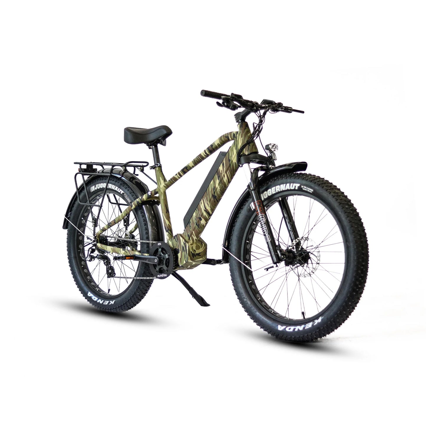 EUNORAU FAT-HD 1.0 Pro Electric Bike – 1000W Mid-Drive Fat Tire eBike