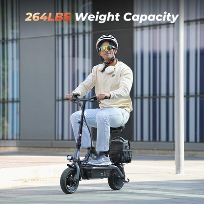 iScooter F3 1000W Motor Electric Scooter with Seat