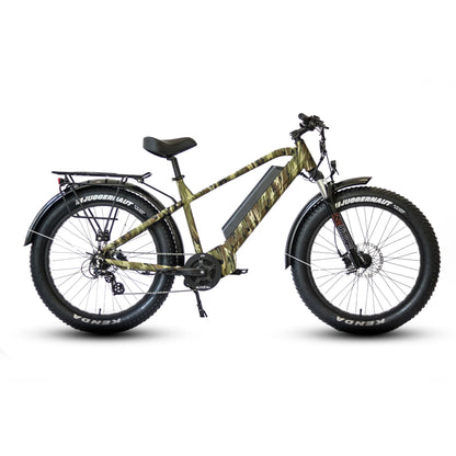 EUNORAU FAT-HD 1.0 Pro Electric Bike – 1000W Mid-Drive Fat Tire eBike