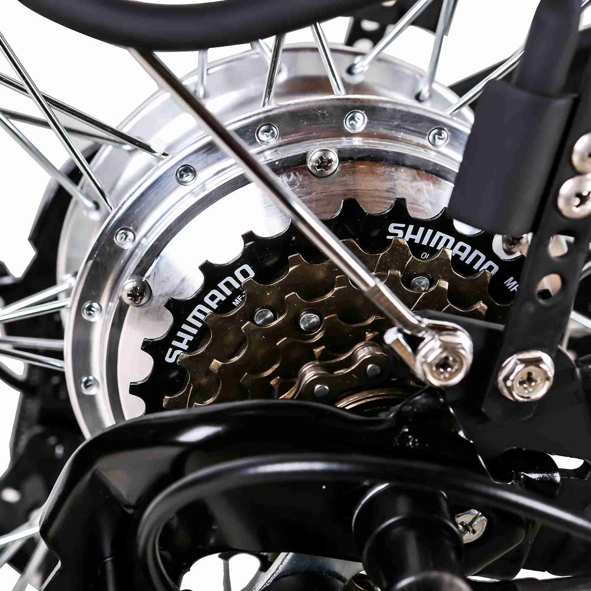 NAKTO Camel 2 rear disc brake and Shimano cassette