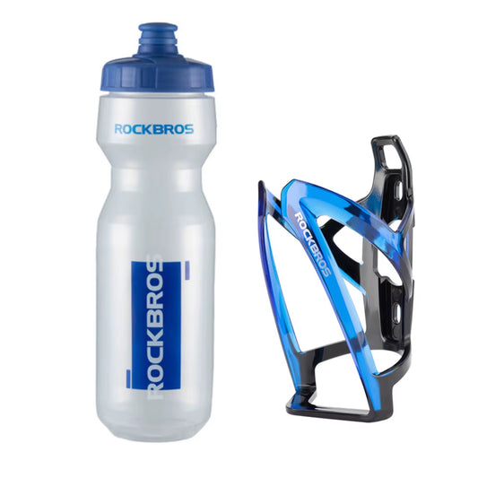 Bicycle Water Bottle Plastic Outdoor Running Sports Squeeze Mug Cycling Kettle Bike Cup with Bottle Bracket