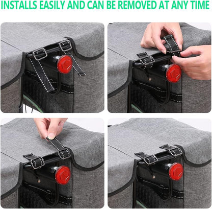 Bicycle Pannier Bag Waterproof Bike Rear Rack Bag Portable Bike Seat Carrier Bag Road Bike Storage Bag