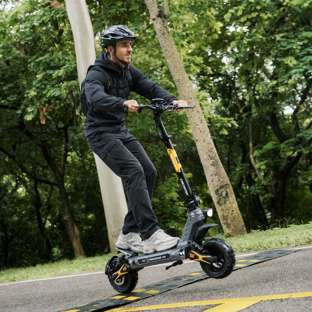 Circooter TransioPro 48V electric scooter deck and suspension
