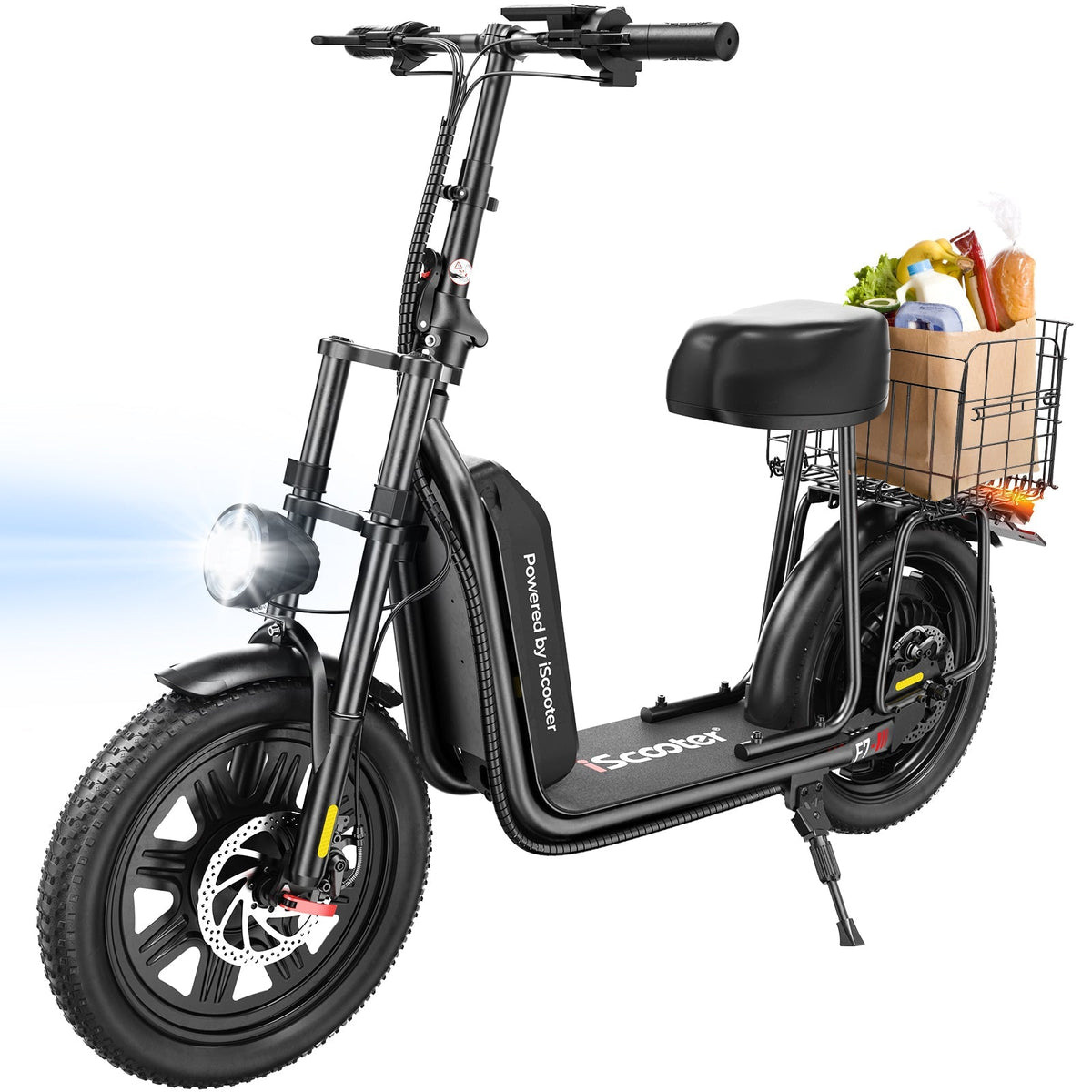 iScooter F7 Electric Scooter 1000W with Seat 28 MPH & 45 Miles – photo 10