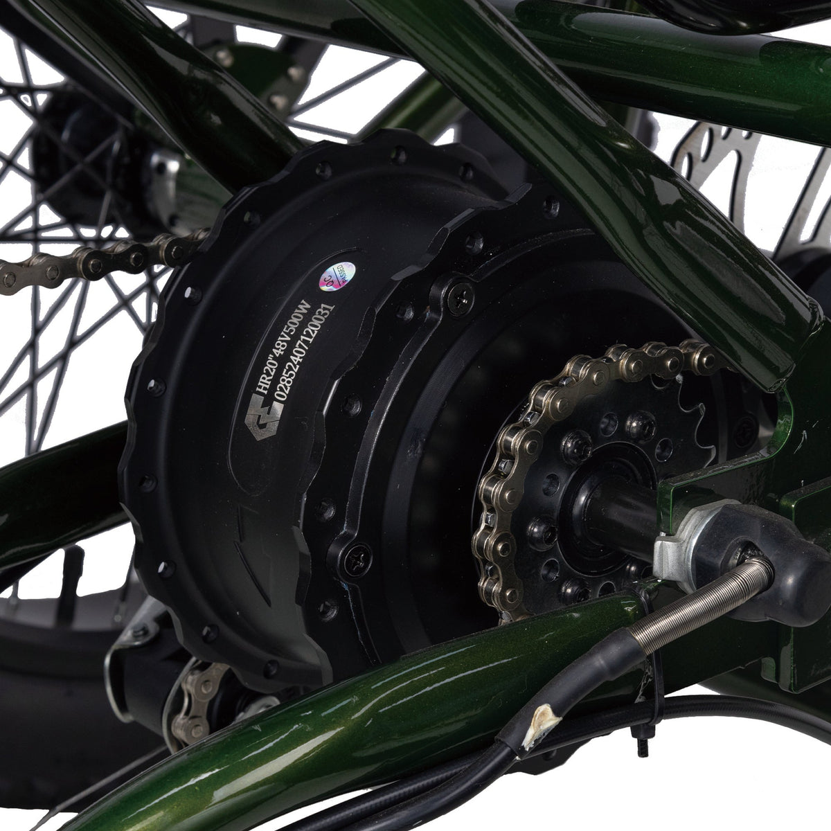 NAKTO S03 500W rear hub motor