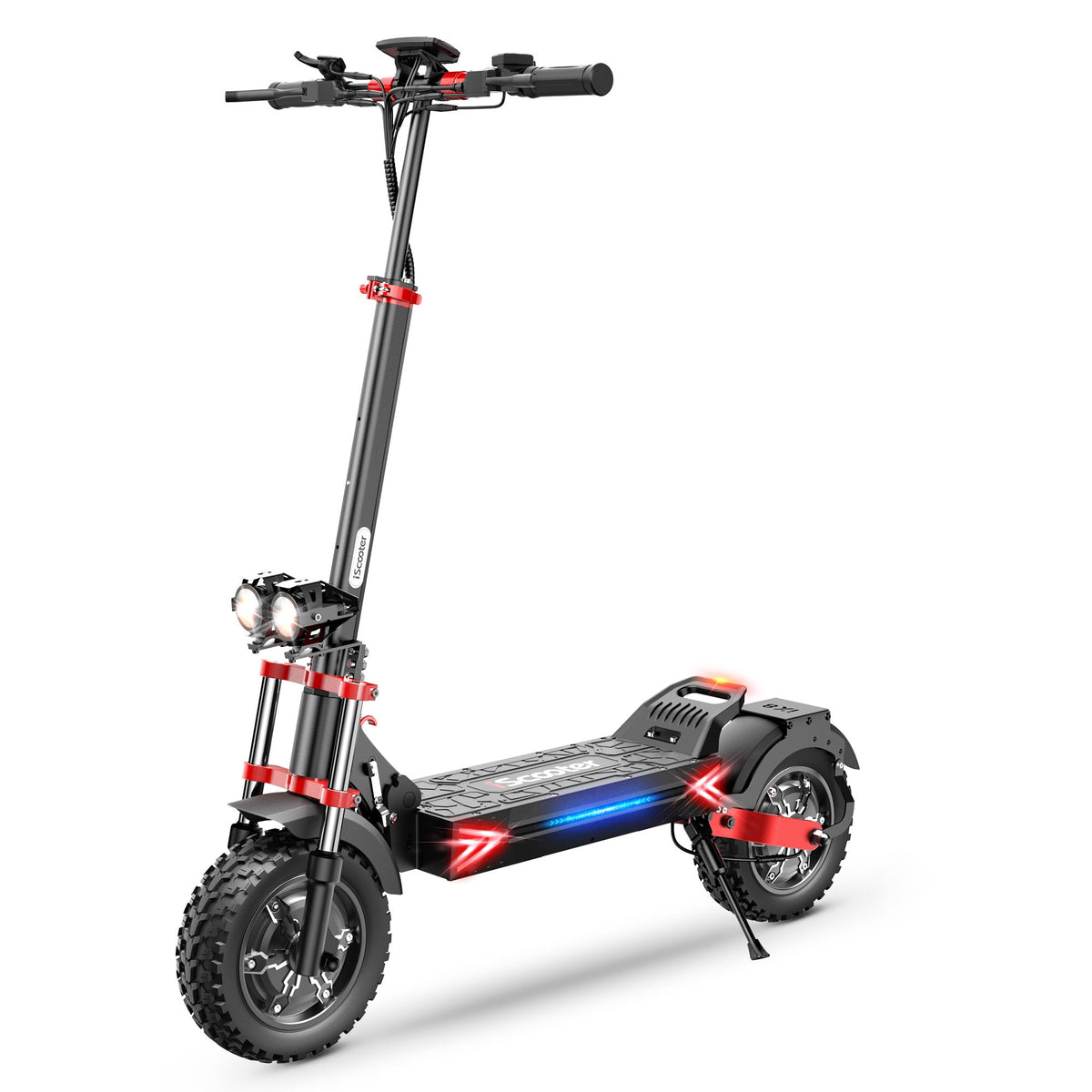 iScooter iX8 off-road electric scooter, side view