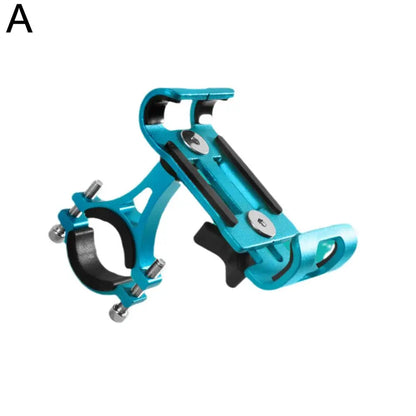 360° Aluminum Bike Phone Holder Bike Motorcycle Stand Bicycle Cell Phone Holder Handlebar Mount Cell Smart Phone Stand Accessory