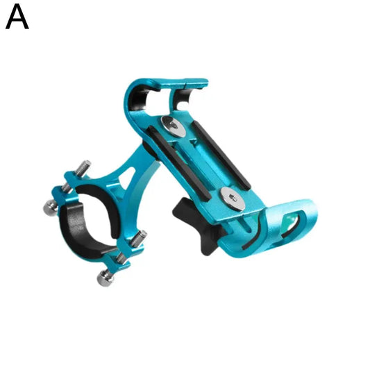 360° Aluminum Bike Phone Holder Bike Motorcycle Stand Bicycle Cell Phone Holder Handlebar Mount Cell Smart Phone Stand Accessory