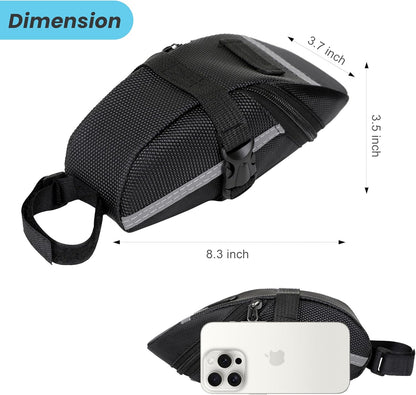 wildmore 1L bike seat bag under saddle – photo 6