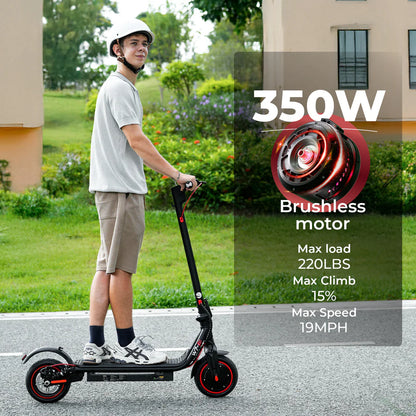 iScooter W7 350W Commuting Electric Scooter for Adults