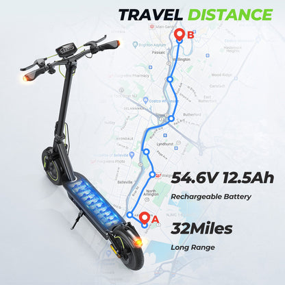 isinwheel S10Pro 800W Commuting Electric Scooter – photo 4