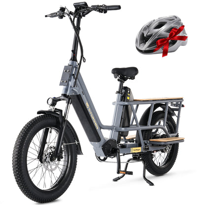 Cycrown Wagen Dual Battery Longtail Cargo Ebike