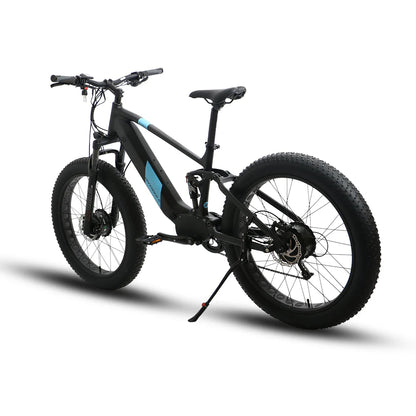 EUNORAU DEFENDER-S Dual Motor Electric Bike – 1500W Fat Tire All-Terrain eBike