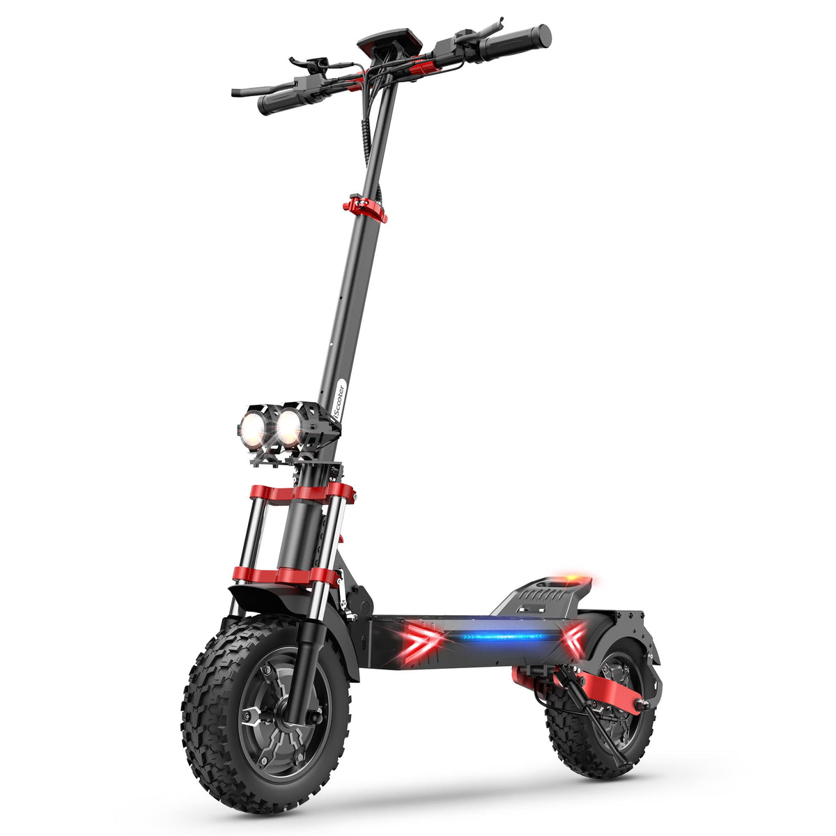 iScooter iX8 electric scooter with ambient deck lights
