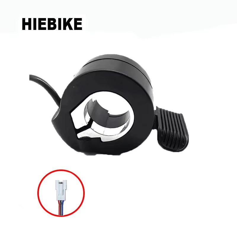 Electric Bike Throttle Grip 24V 36V 48V Waterproof Connector E Bike Twist Throttle for Bafang Motor Electric Bicycle Accessories