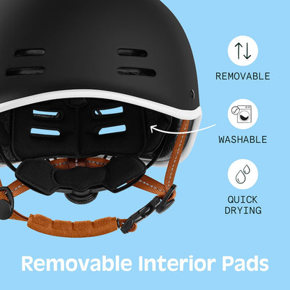 Remi Adult Bike Helmet for Men & Women - Bicycle Helmet for Commuting, Road Biking, Skating with Adjustable Dial