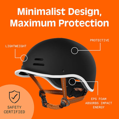 Remi Adult Bike Helmet for Men & Women - Bicycle Helmet for Commuting, Road Biking, Skating with Adjustable Dial