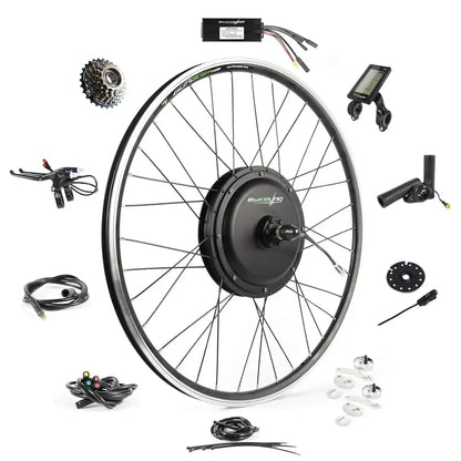 48V 1200W Front Hub Motor E-Bike Conversion Kit – 700C WheelEvolveRide
