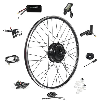 48V 1200W Front Hub Motor E-Bike Conversion Kit – 700C WheelEvolveRide
