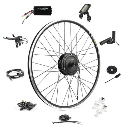 48V 1200W Front Hub Motor E-Bike Conversion Kit – 700C WheelEvolveRide
