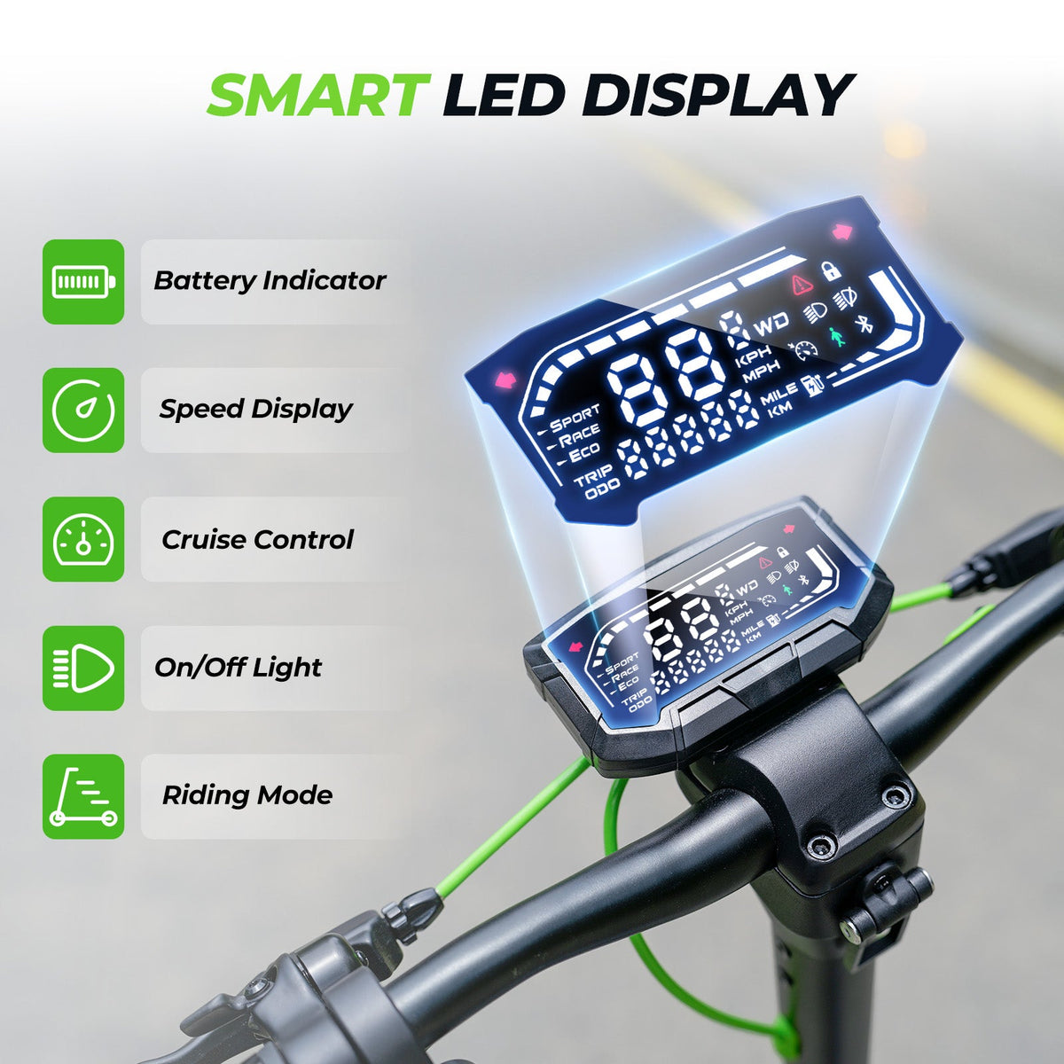isinwheel S10Pro 800W Commuting Electric Scooter – photo 5