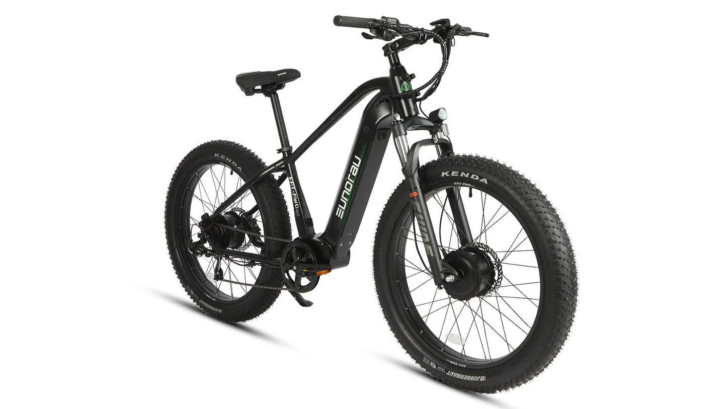 EUNORAU FAT-AWD 2.0 Electric Bike – Dual 750W All-Wheel Drive Fat Tire eBike