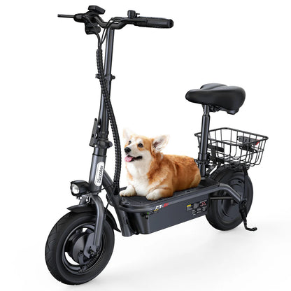 iScooter F3 1000W Motor Electric Scooter with Seat