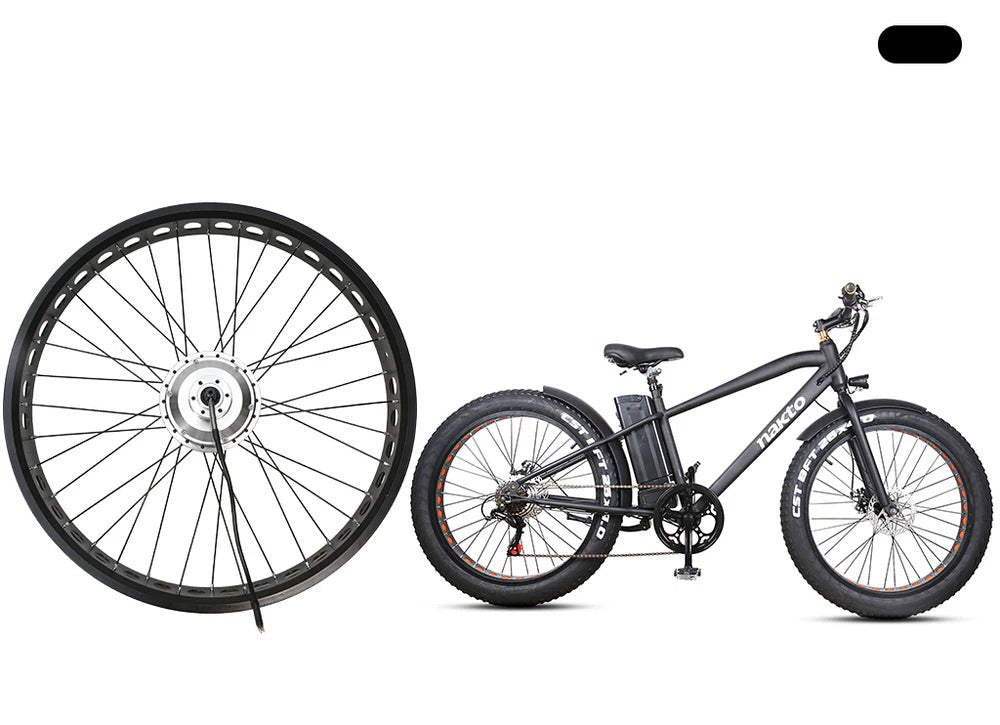 500w Rear Wheel for NAKTO Super CruiserSporting Goods > Outdoor Recreation > Cycling > Bicycle Parts > Bicycle WheelsEvolveRide