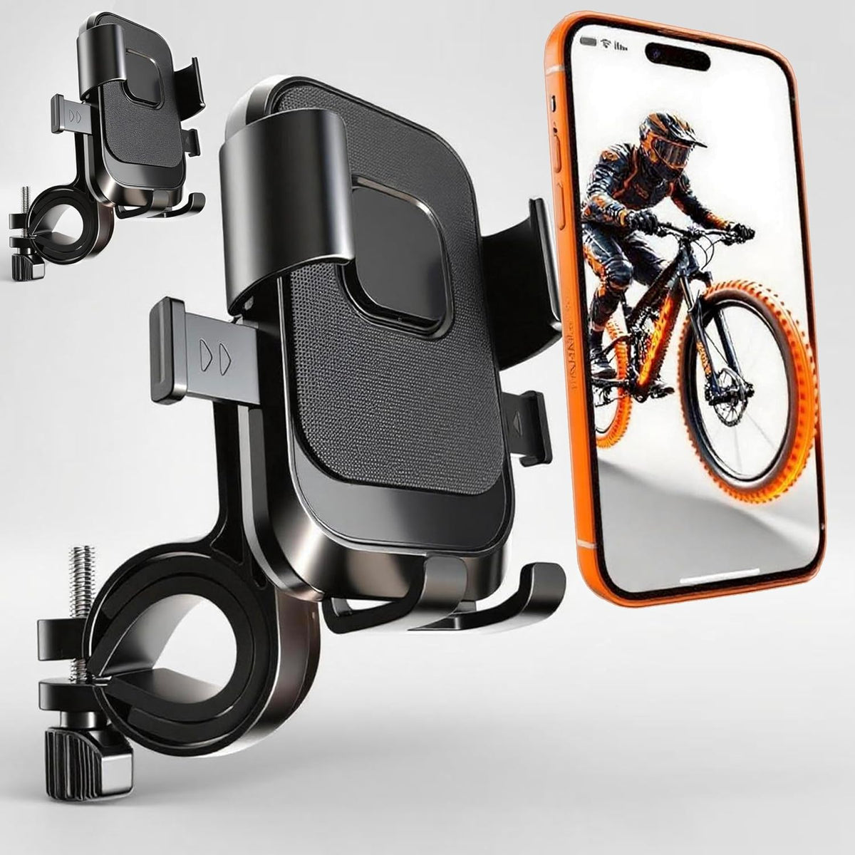 YTDSUP shockproof bike phone holder on handlebar – photo 9