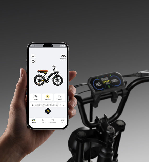 Cycrown Run Plus e-bike app photo 7