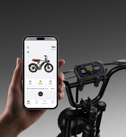 Cycrown Run Plus e-bike app photo 7