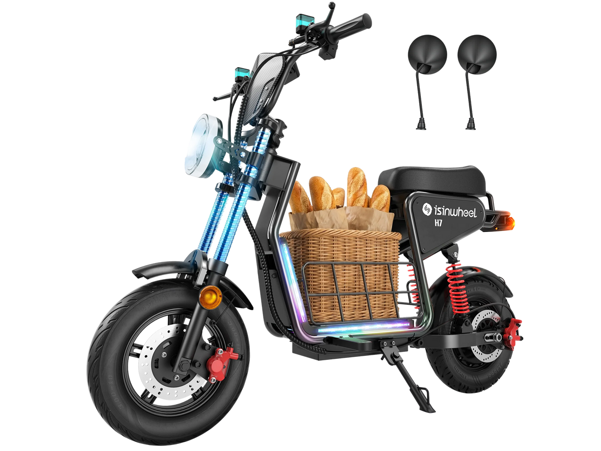isinwheel H7 35 mph electric scooter for adults