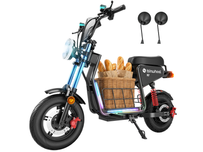 isinwheel H7 35 mph electric scooter for adults