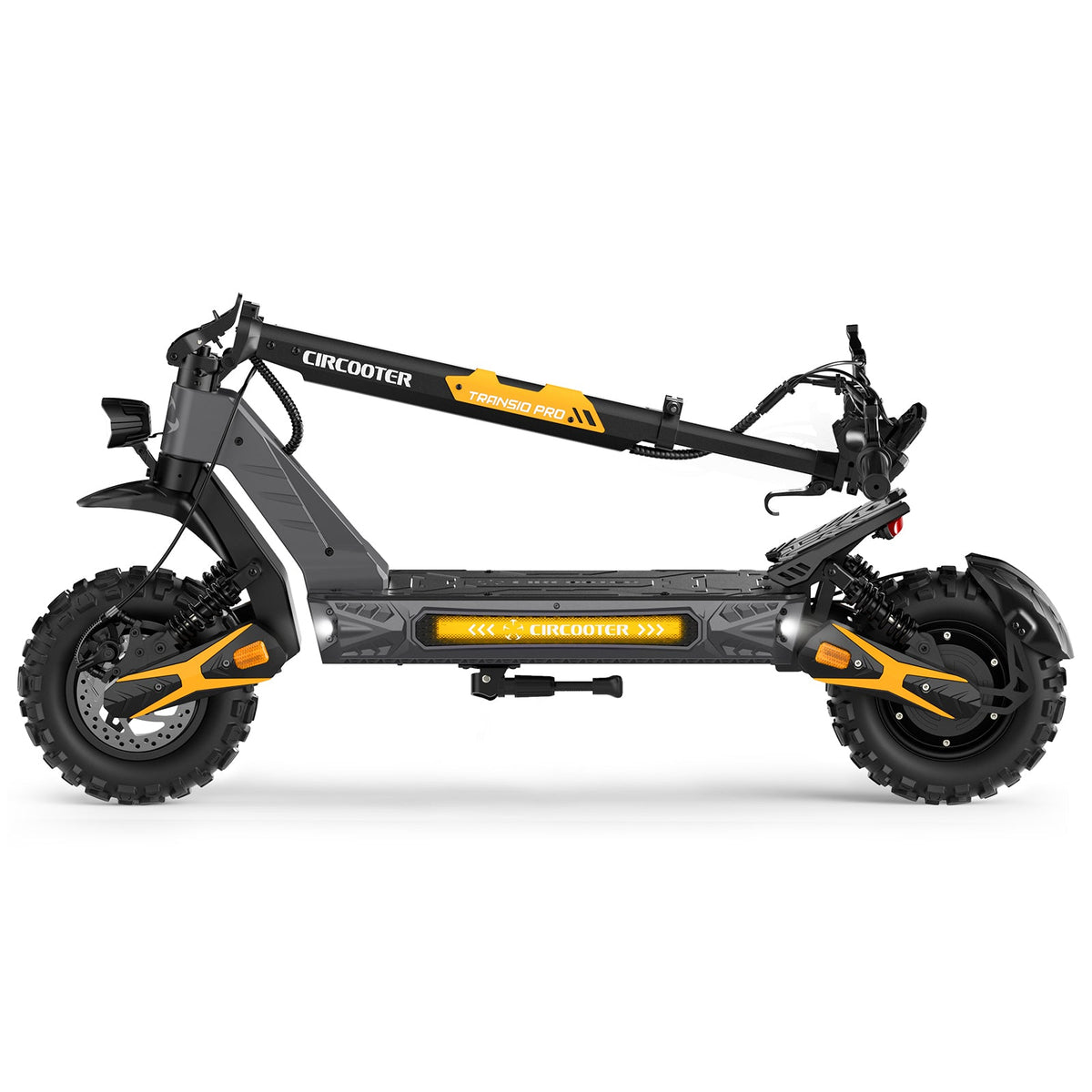 Circooter TransioPro off-road electric scooter riding outdoors