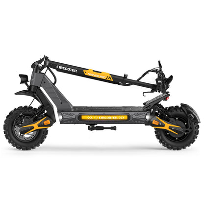Circooter TransioPro off-road electric scooter riding outdoors