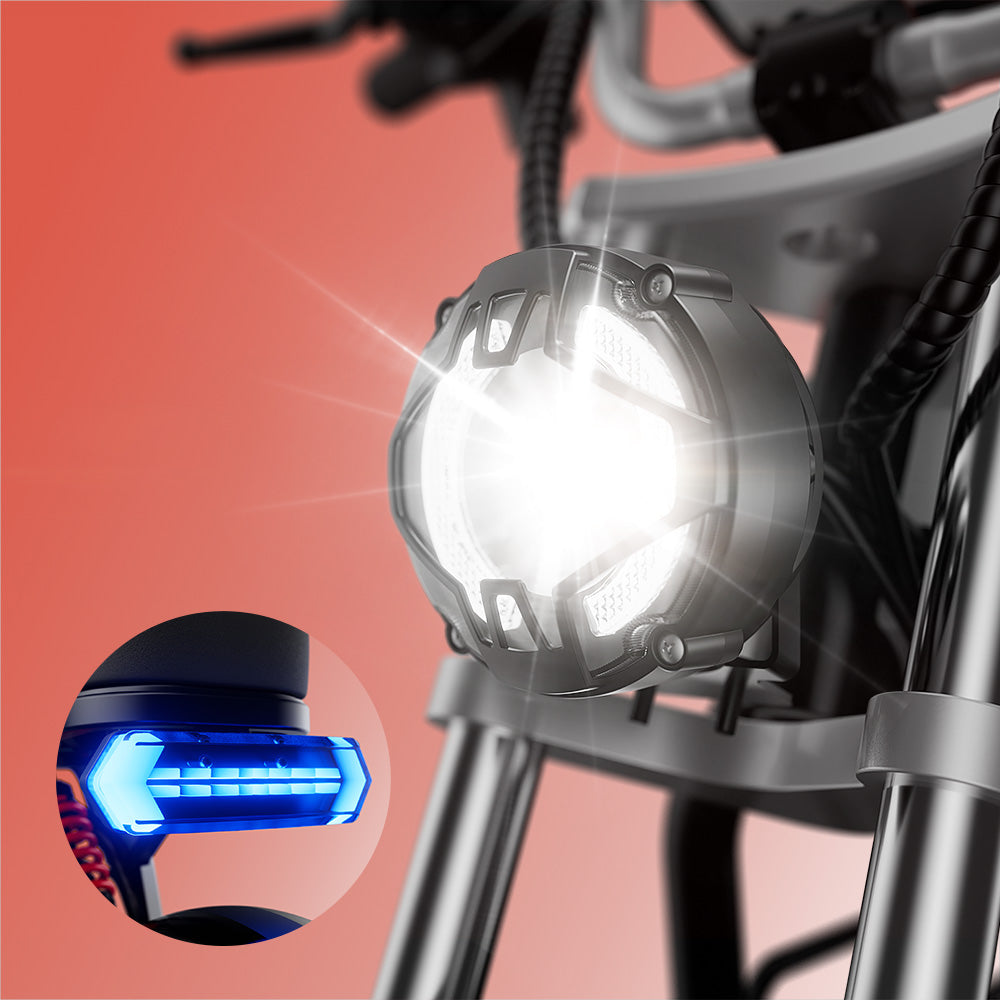 iScooter DX5 Pro handlebar display and controls