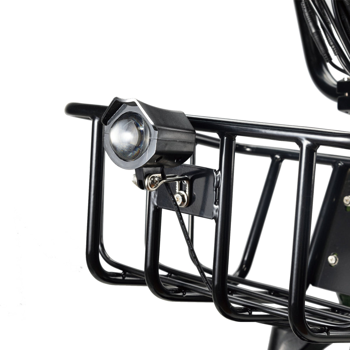 NAKTO S03 front cargo basket with LED headlight