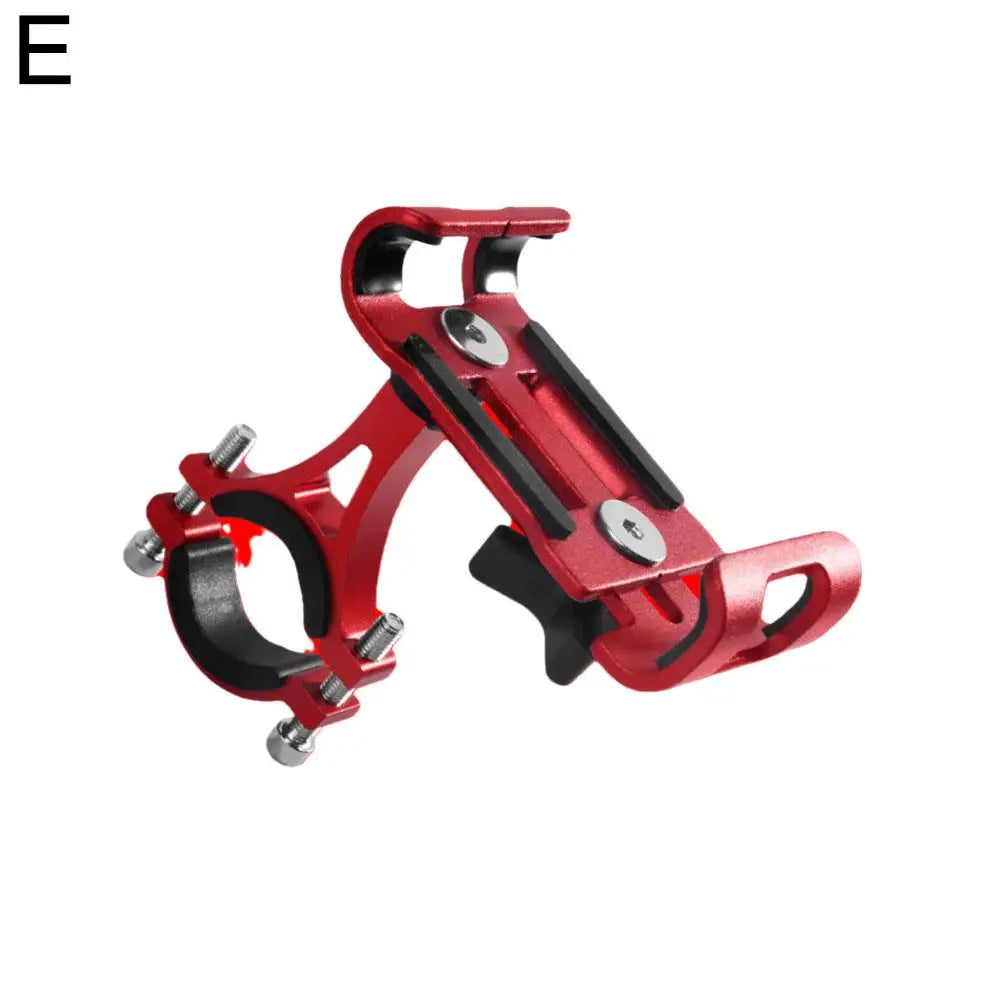 360° Aluminum Bike Phone Holder Bike Motorcycle Stand Bicycle Cell Phone Holder Handlebar Mount Cell Smart Phone Stand Accessory