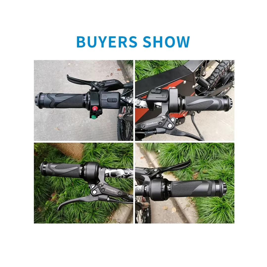 Electric Bike Throttle Grip 24V 36V 48V Waterproof Connector E Bike Twist Throttle for Bafang Motor Electric Bicycle Accessories