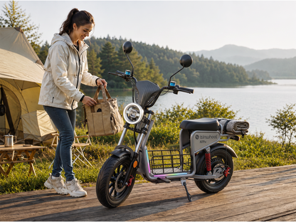 isinwheel H7Pro 1200W High-End Commuting Electric Scooter with Seat – photo 5
