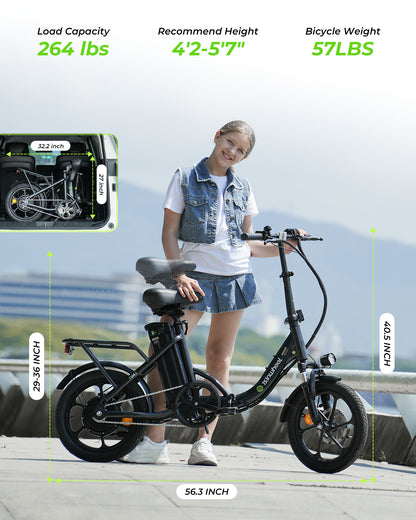 Isinwheel U4 Folding Electric Bike