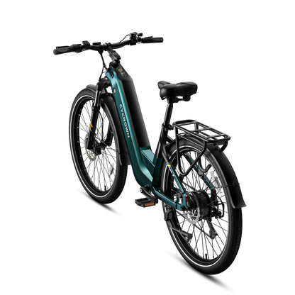 Cycrown UrbanXST commuter ebike with rack photo 37