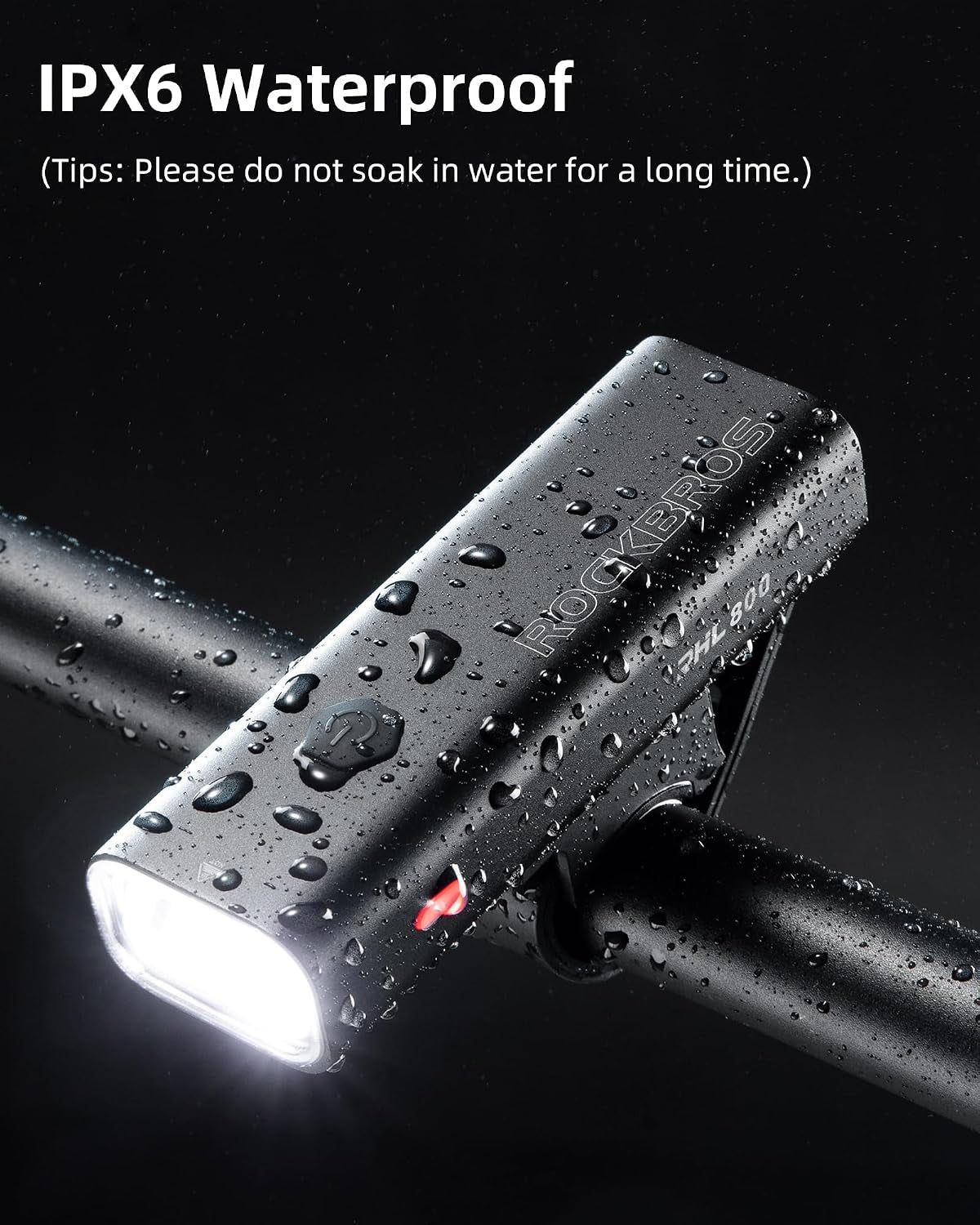 ROCKBROS 800 lumen bike headlight – photo 4