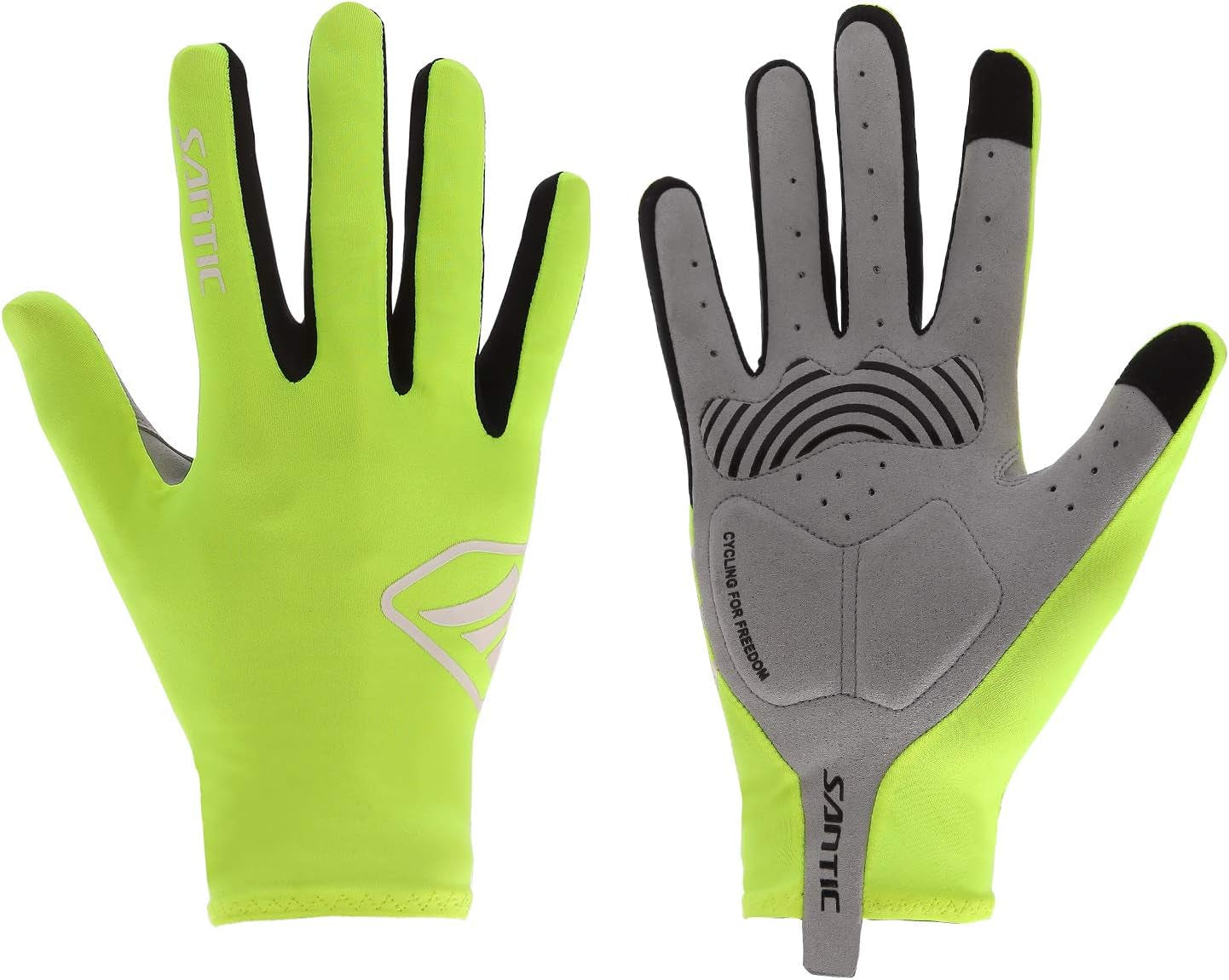 Cycling Gloves for Men Winter Full Finger Thermal Cycle Gloves Touch Screen