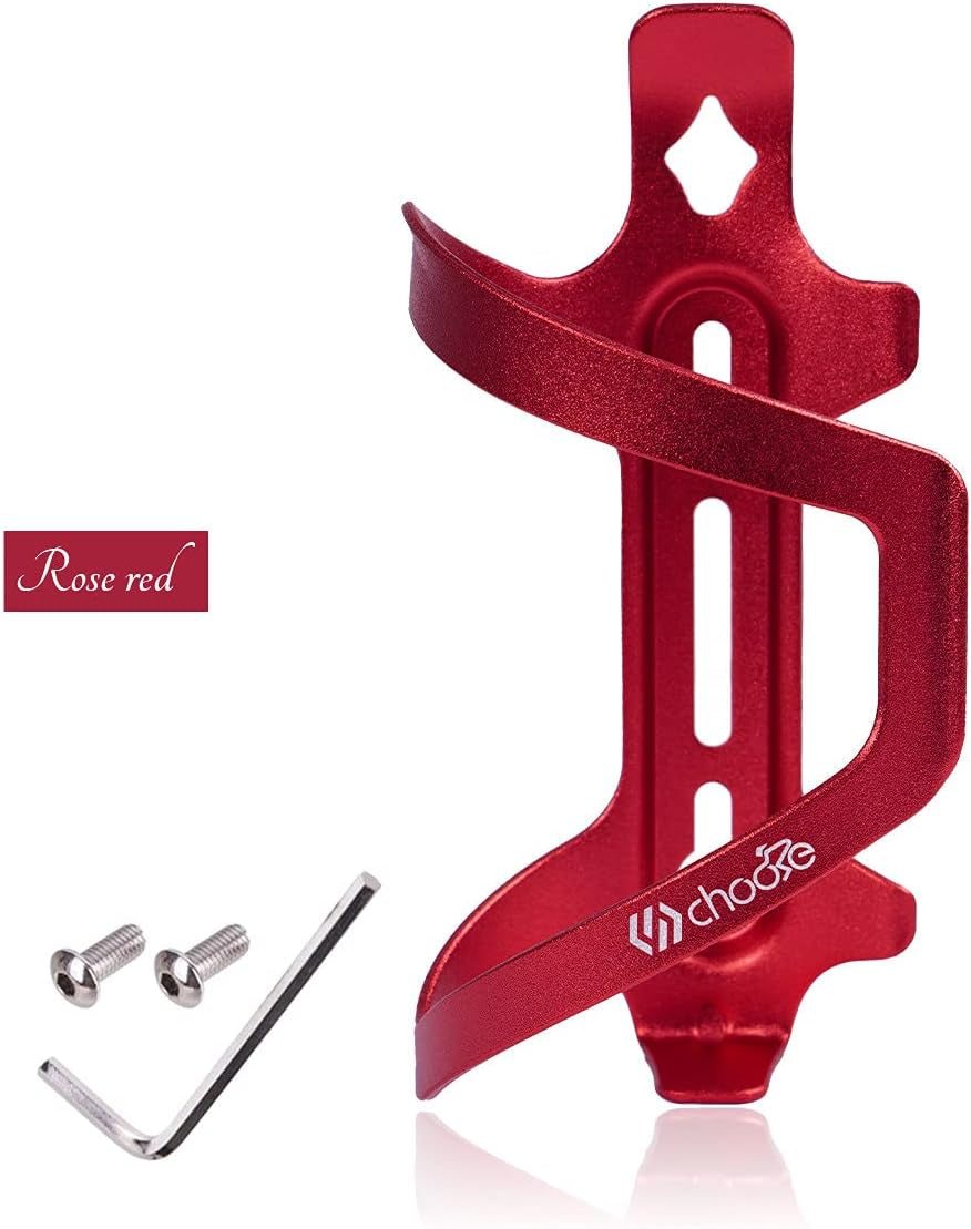 Bike Water Bottle Holder,Aluminum Bicycle Water Bottle Cage for Road Bikes Mountain Bikes 2-Pack