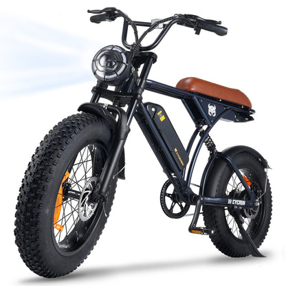 Cycrown Run Vintage Moped Ebike