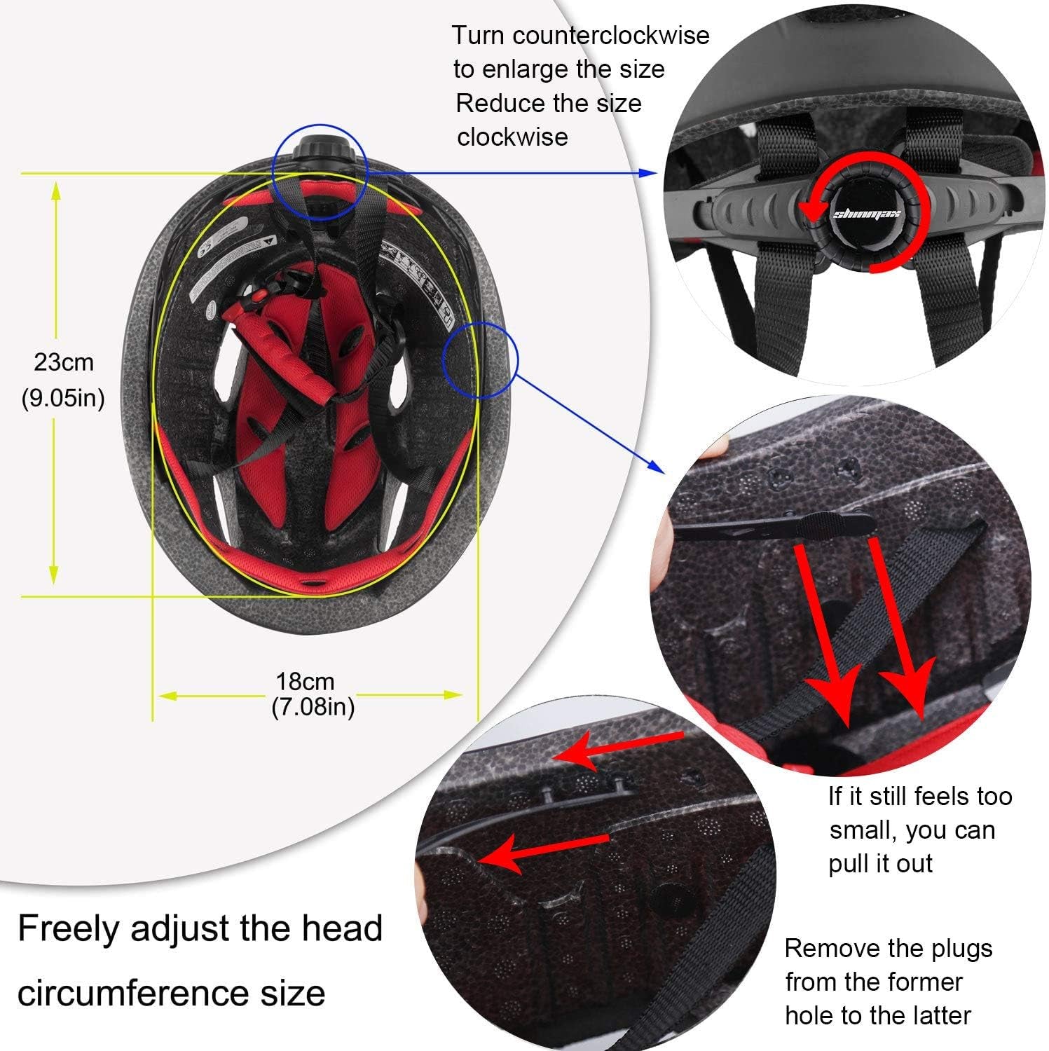 Bike Helmet for Men Women, Bicycle Helmet with Detachable Magnetic Goggles Adjustable for Adult Road Biking Mountain Cycling Helmet (BC-001)